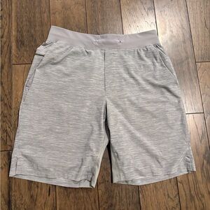 Men's LULULEMON Grey Athletic Shorts Great Condition. No Tag - Medium 9” inseam
